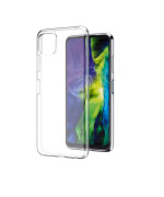 Прозрачный силиконовый чехол накладка Oucase для Samsung Galaxy A22 5G, Transparent