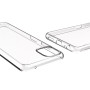 Прозорий силіконовий чохол накладка Oucase для Samsung Galaxy A22 5G, Transparent