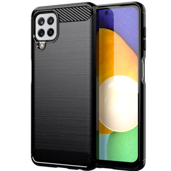 Чехол накладка Polished Carbon для Samsung Galaxy A22