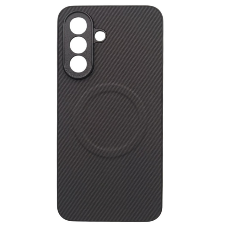 Чехол Carbon Shield with Ring для Samsung Galaxy A27 5G с поддержкой беспроводной зарядки