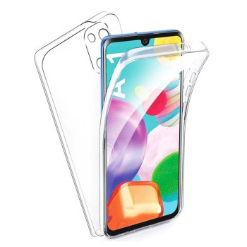 Прозрачный силиконовый чехол Slim Premium 360 для Samsung Galaxy A31, Transparent