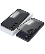 Противоударный чехол накладка Metal Glass для Samsung Galaxy A35