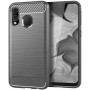 Чехол накладка Polished Carbon для Samsung Galaxy A40 (A405)