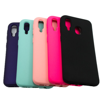 Чехол-накладка New Silicone Case для Samsung Galaxy A40 (A405)