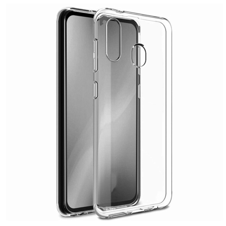 Прозрачный силиконовый чехол-накладка Oucase для Samsung Galaxy A40 (2019) / A405