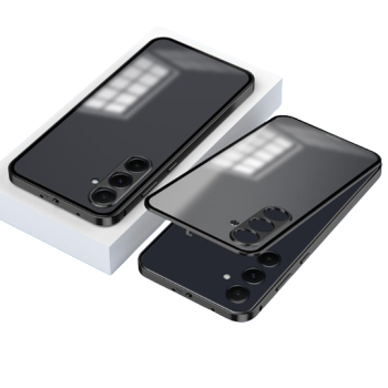 Противоударный чехол накладка Metal Glass для Samsung Galaxy A55