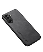 Кожаный чехол - накладка X&E для Samsung Galaxy A57 5G с металлической вставкой