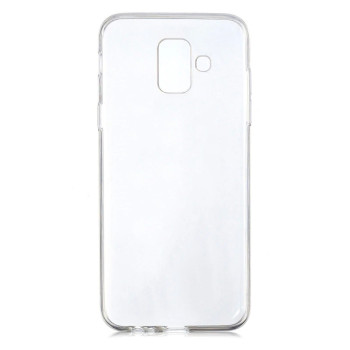 Прозрачный силиконовый чехол Slim Premium для Samsung Galaxy A6 2018