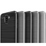 Чехол накладка Polished Carbon для Samsung Galaxy A6 plus 2018