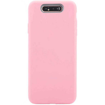 Матовый чехол накладка Silicone Matted для Samsung Galaxy A80