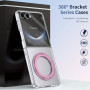 Чохол - накладка JM ice для Samsung Galaxy Flip7 з кольцом і підтримкою бездротової зарядки