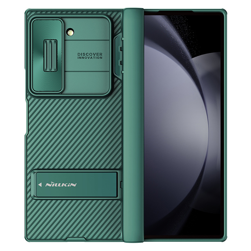 Чохол-накладка Nillkin Cam Shield with Stand для Samsung Galaxy Fold6 зелений
