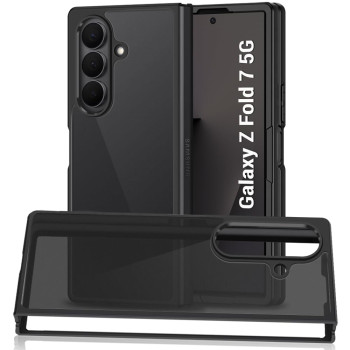 Чохол TPU Bamper Case для Samsung Galaxy Fold7 із захисною рамкою на камеру
