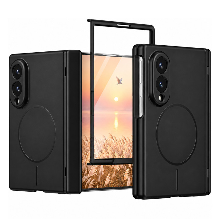 Чехол Omeve Shockproof with Ring для Samsung Galaxy Fold8 с поддержкой MagSafe