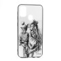 Чехол-накладка Glass Case Girls для Samsung Galaxy M30s