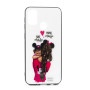 Чохол-накладка Glass Case Girls для Samsung Galaxy M30s