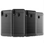 Чехол накладка Polished Carbon для Samsung Galaxy M20