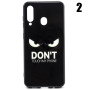 Чохол Glass Case Don't touch my phone для Samsung Galaxy M40 / A60 2