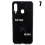 Чохол Glass Case Don't touch my phone для Samsung Galaxy M40 / A60 7