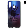 Чохол Glass Case Don't touch my phone для Samsung Galaxy M40 / A60 8
