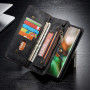 Чехол-кошелек CaseMe Retro Leather для Samsung Galaxy Note 10 Plus, Black