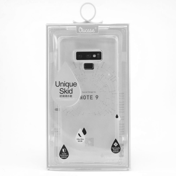 Прозрачный силиконовый чехол-накладка Oucase для Samsung Note 9