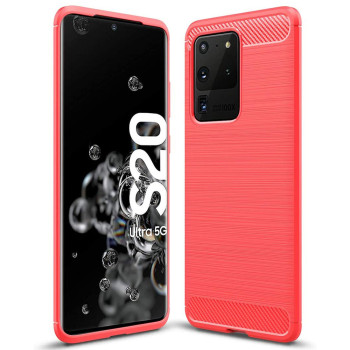Чехол-накладка Polished Carbon для для Samsung Galaxy S20 Ultra