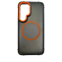 Матовый чехол - накладка Dual Color Camera Stand для Samsung Galaxy S25+