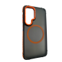 Матовый чехол - накладка Dual Color Camera Stand для Samsung Galaxy S25+