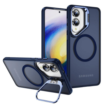 Чехол Armor Matte Kickstand для Samsung Galaxy S25 Edge с магнитным кольцом и подставкой