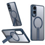 Чехол Color Matte with Metal Stand для Samsung Galaxy S25 Edge с поддержкой беспроводной зарядки и выдвижной подставкой