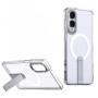Чехол Color Matte with Metal Stand для Samsung Galaxy S25 Edge с поддержкой беспроводной зарядки и выдвижной подставкой