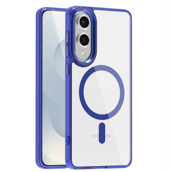 Чехол Ice Color Frame Magnetic Ring для Samsung Galaxy S25 Edge с поддержкой беспроводной зарядки