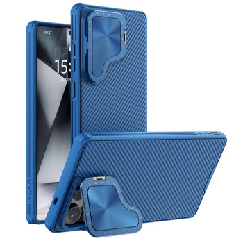 Чехол Nillkin CamShield Prop для Samsung Galaxy S25 Ultra с металлическим кольцом для беспроводной зарядки
