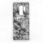 Мраморный силиконовый чехол накладка Marble для Samsung Galaxy S9 Plus