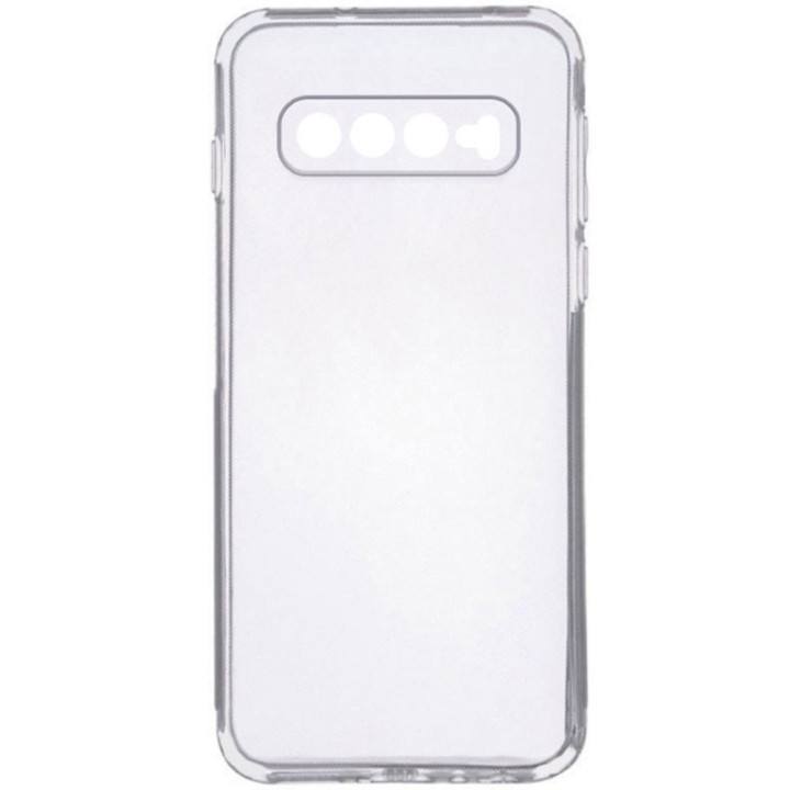 Прозрачный силиконовый чехол-накладка Oucase для Samsung Galaxy S10