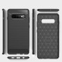 Чехол накладка Polished Carbon для Samsung Galaxy S10 Plus