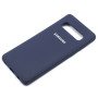 Чехол накладка Silicone Case для Samsung Galaxy S10 Plus.