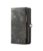 Чохол-гаманець CaseMe Retro Leather для Samsung Galaxy S21 FE 5G, Black