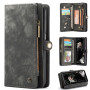 Чохол-гаманець CaseMe Retro Leather для Samsung Galaxy S22 Ultra 5G, Black