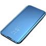 Чехол книжка Clear View для Samsung Galaxy S21 FE с зеркальным покрытием