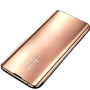 Чехол книжка Clear View для Samsung Galaxy S21 FE с зеркальным покрытием