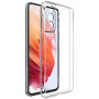 Прозрачный силиконовый чехол накладка Oucase для Samsung Galaxy S21 FE, Transparent