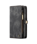 Чохол-гаманець CaseMe Retro Leather для Samsung Galaxy S21 Plus, Black