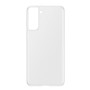 Прозрачный силиконовый чехол накладка Oucase для Samsung Galaxy S21 Plus, Transparent
