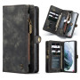 Чохол-гаманець CaseMe Retro Leather для Samsung Galaxy S21 Ultra, Black