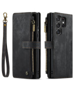 Чехол-кошелек CaseMe Retro Leather для Samsung Galaxy S23 Ultra