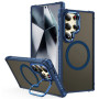 Матовий чохол – накладка Dual Color Camera Stand для Samsung Galaxy S25 Ultra