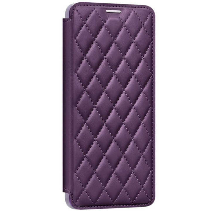 Чехол книжка Lingge Glass для Samsung Galaxy S25 FE с магнитным кольцом
