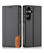 Чохол - книжка New N.BEKUS Leather PU для Samsung Galaxy S25 FE